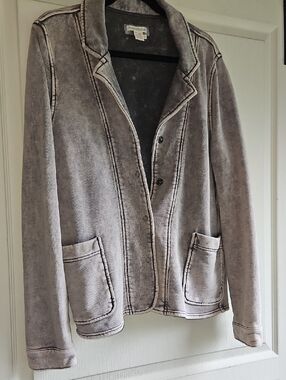 Carbon2Cobalt Cotton Jacket/Blazer